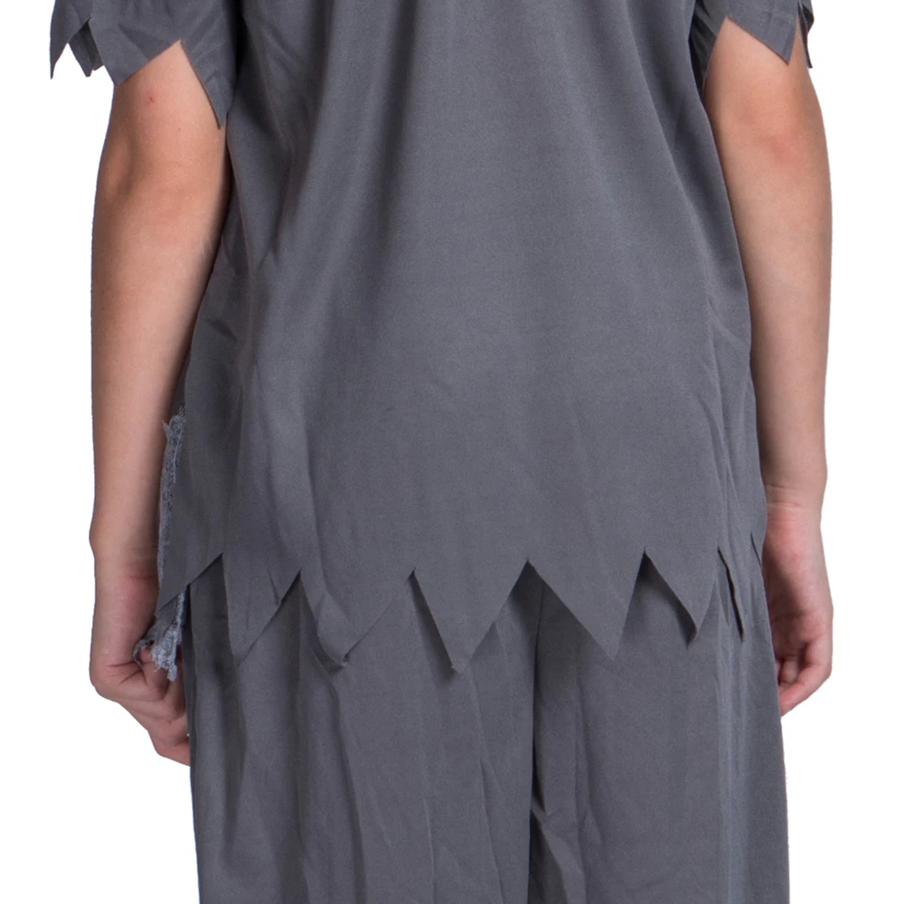 2018 Одежда для Хэллоуина костюм унисекс в виде скелета на Хэллоуин зомби рубашка