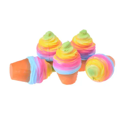 Молочная коробка медленно поднимающийся банан мороженое милый хлеб Jumbo