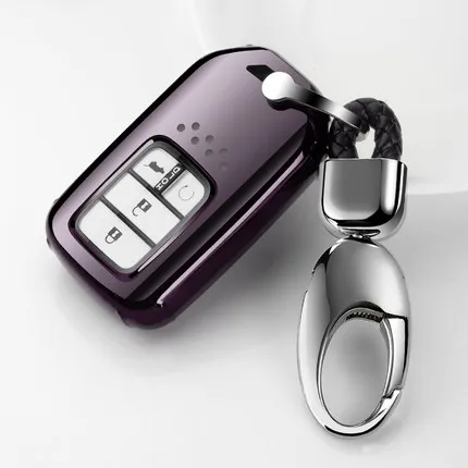 Мягкий чехол для ключей автомобиля из ТПУ для honda Civic accord 9 crider city Vezel Spirior Odyssey Jazz HRV CRV Fit Freed Jade