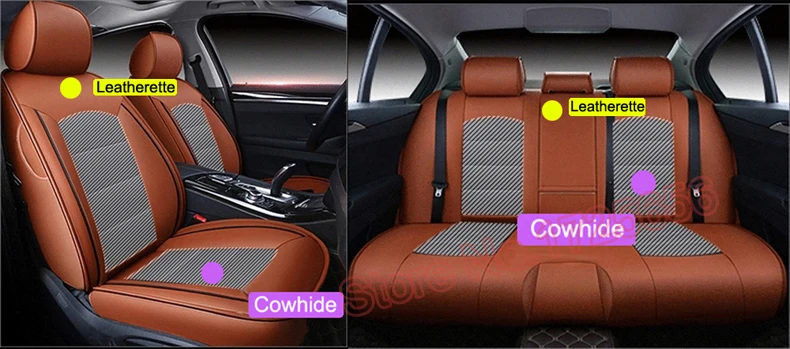 AutoDecorun Чехлы для автомобильных сидений из натуральной кожи для Ford Explorer 2012 чехлы для сидений 3 ряда 7 сидений поддерживающие аксессуары