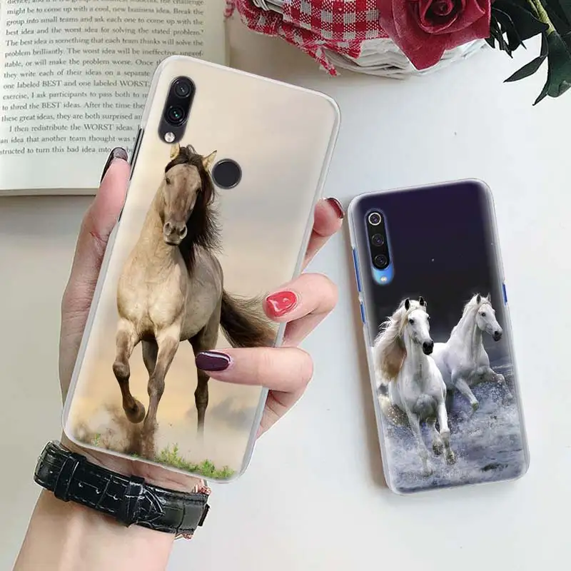 Чехол для бега лошадей для Xiaomi Redmi Note 7 Pro 7 6 5 Plus 5A 6A 4X S2 GO Pocophone F1 чехол для телефона Coque