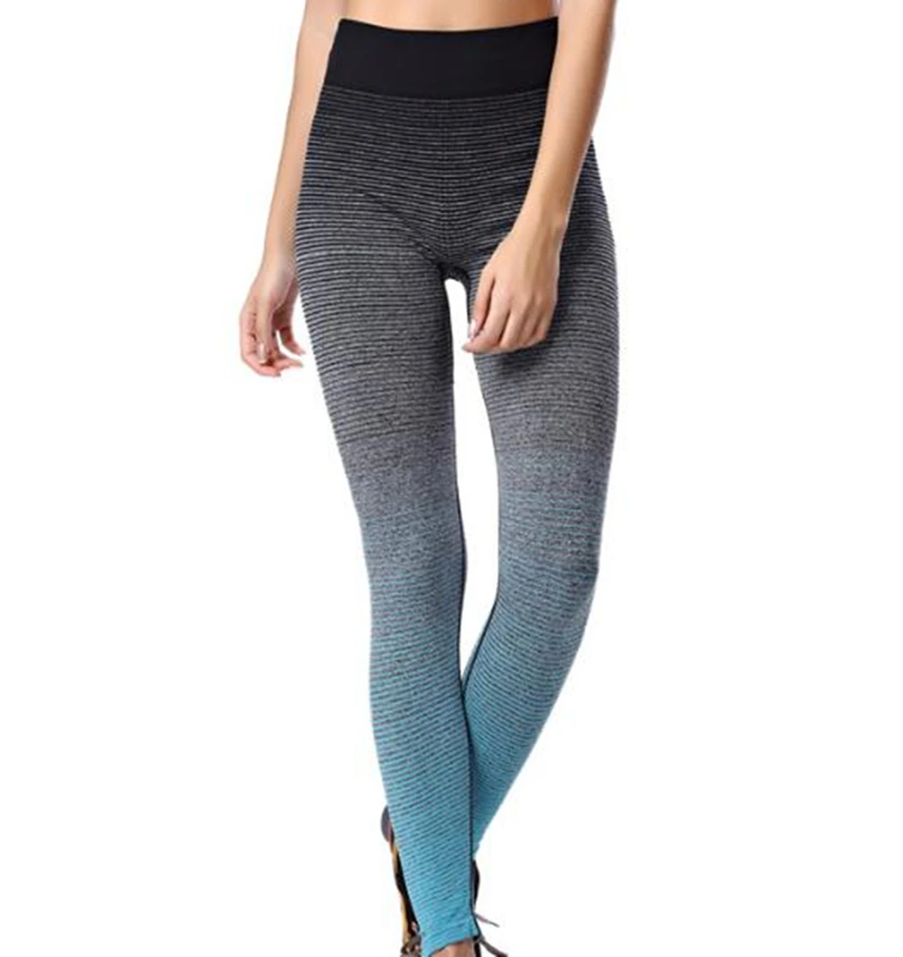 2018 фитнес женские колготки для бега спортивная одежда пуш ап эластичные