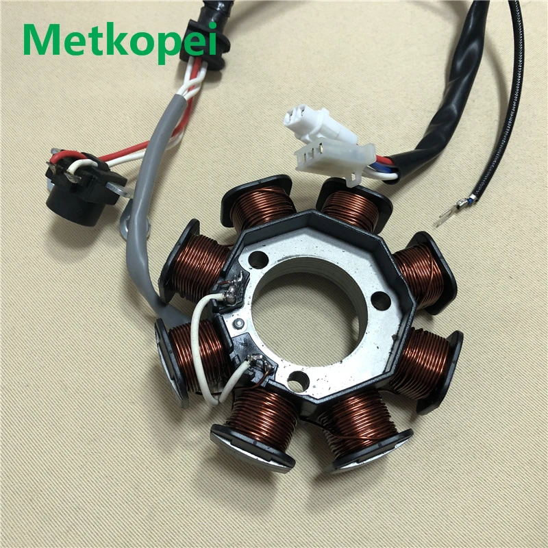 Двигатель мотоцикла YBR125 YB125 XTZ125 8 полюсов статор генератор катушек для Yamaha 125cc YBR 125