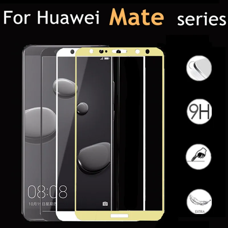 Стекло для huawei mate 10 lite 10pro 20 20lite защитное закаленное стекло Mate защита экрана huavei pro