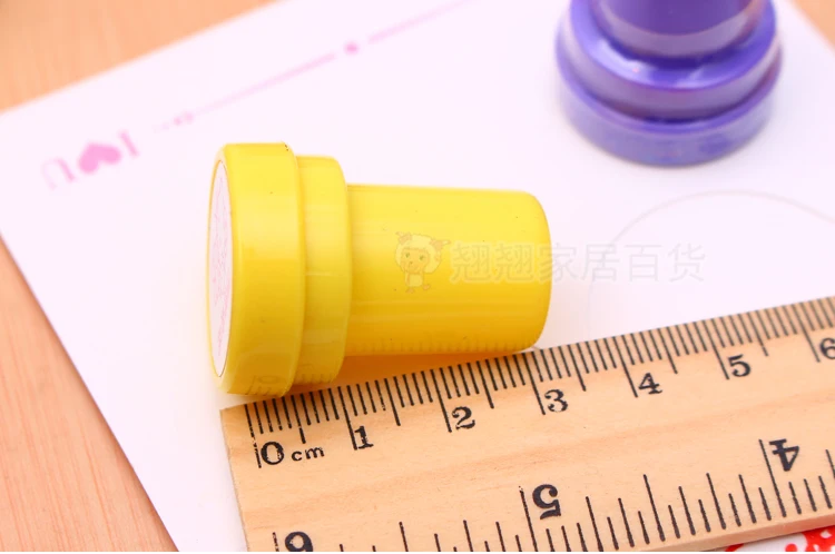 1 шт. детская печать мультяшная милая маленькая для учителя уплотнение