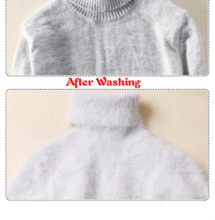 Long Plush Mink Cashmere Yarn Yarn for Knitting Warm Delicate Fluffy Yarn for Hand Sweater Cardigan Hats Soft Yarn for Women Men