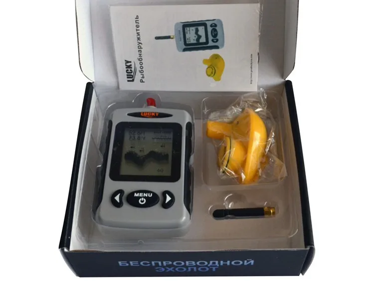 Эхолот беспроводной эхолот для поиска рыбы глубина 100 м|sonar fish finder wireless|sonar finderfish
