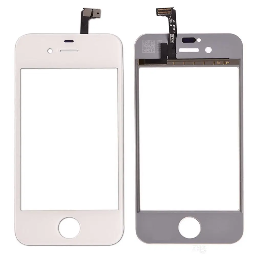 Сенсорный экран Замена спереди Стекло объектив + планшета для iphone 4 4S Панель
