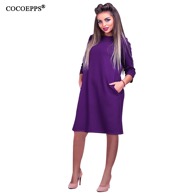 Женское офисное платье с карманами средней длины|summer office dress|office dressdress with pockets |