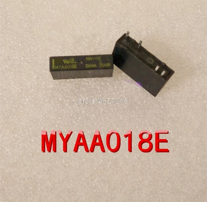 

10pcs/lot MYAA018E F.T Relays 4-pin 18VDC MYAA018D