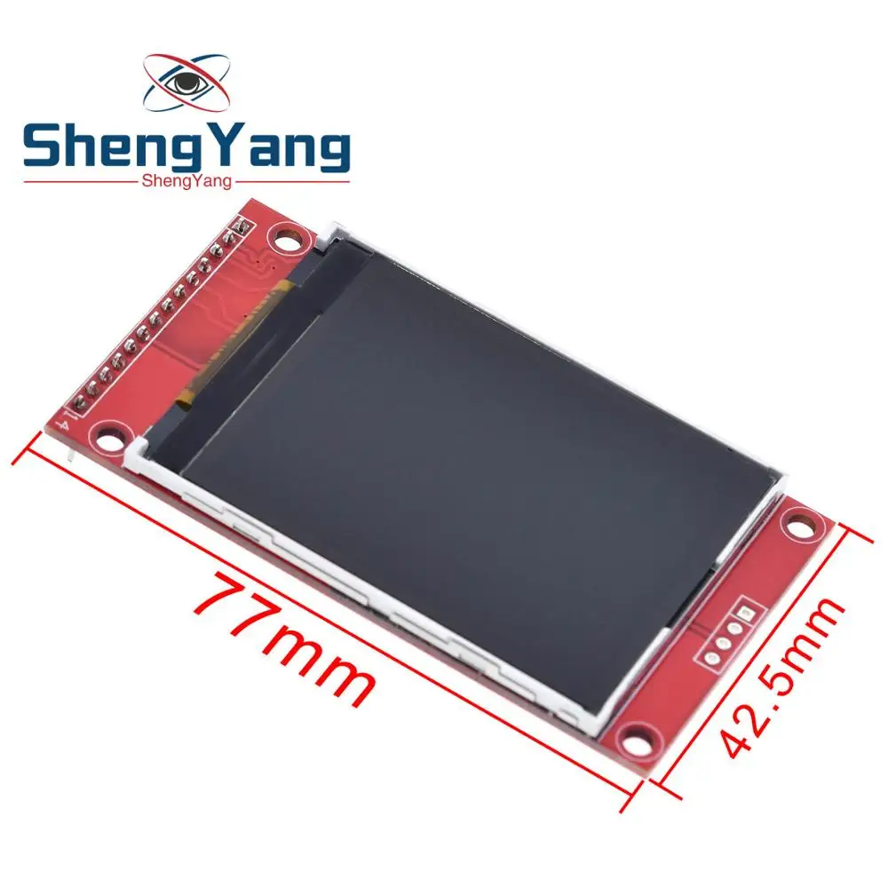 2 4 &quot2 inch 240x320 SPI TFT ЖК дисплей серийный Порты и разъёмы модуль 5V/3 3 V PCB адаптер микро