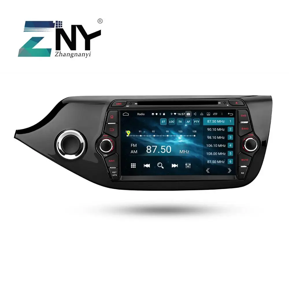 8 &quotips 1280x720 Android 9 0 автомобильный радиоприемник 2 Din стерео для Kia Ceed 2012 2018 FM RDS Wi Fi gps