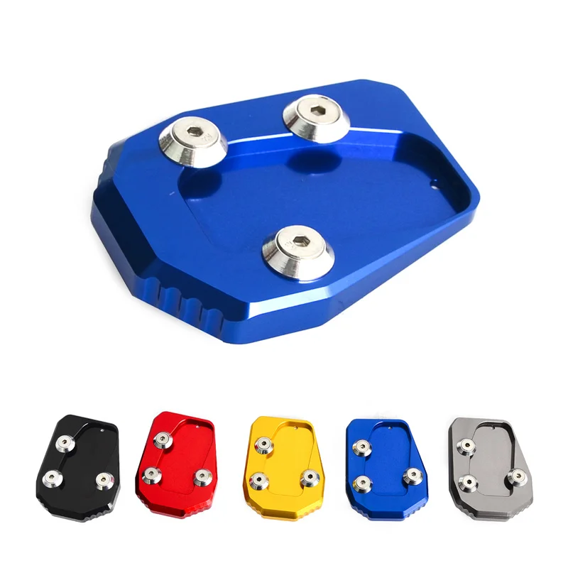 CNC парковка подставки для езды на велосипеде расширение стопы Sidestand Pad пластина