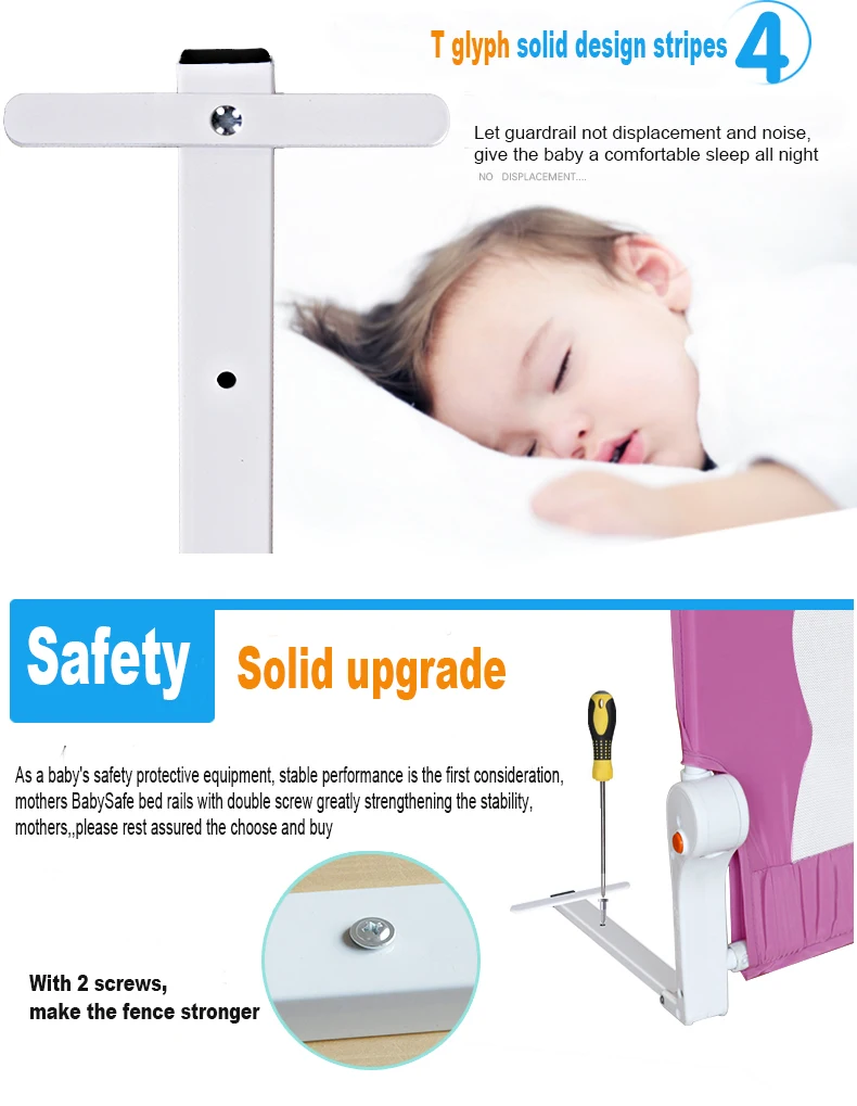 Горячая Распродажа ручка газовой плиты детские ворота дверь стоп Babysafe кровать рельсы детская ограда младенец 1,8 метров общие для буферного типа