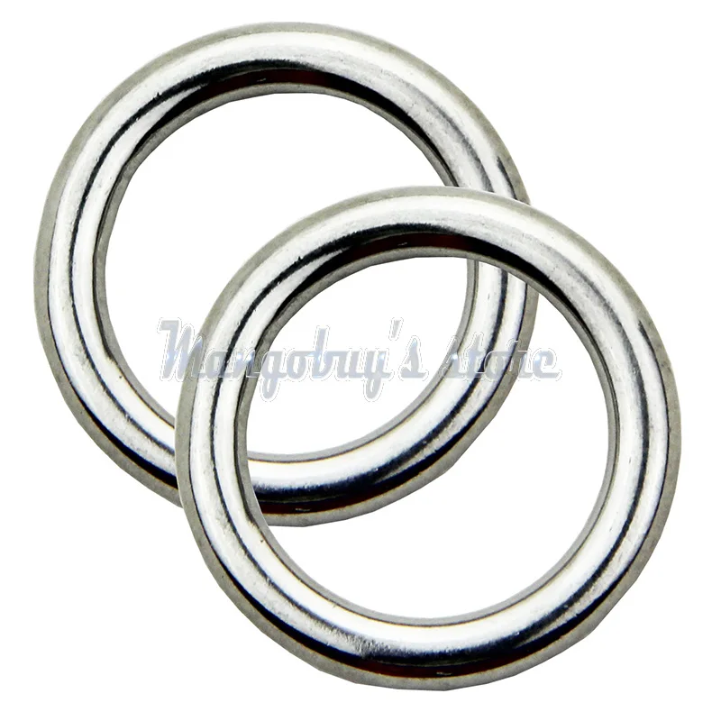 O Ring 3 x 15mm 20 штук, новинка, Delta, кольцо в форме 316, нержавеющая сталь, полированная сварная 15, 20, 25, 30 мм, аксессуары для КАЯКОВ, аксессуары для лодок, морское весло - Цвет: O Ring 3 x 15mm