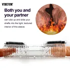 Двойной вибратор Vibefun, интимная игрушка для взрослых, Мужской Массажер для пениса 2, мужской тренажер для мастурбации, для геев, для гомосексуалов, новый стиль вибратор для пары