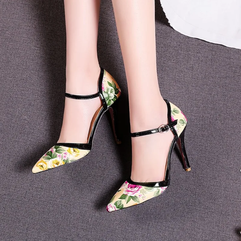 Большие размеры 34 47 сезон весна лето босоножки на высоком каблуке модельные