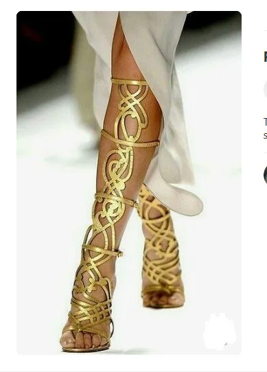 Женские высокие сапоги с полым носком летние сандалии 2019 | Обувь