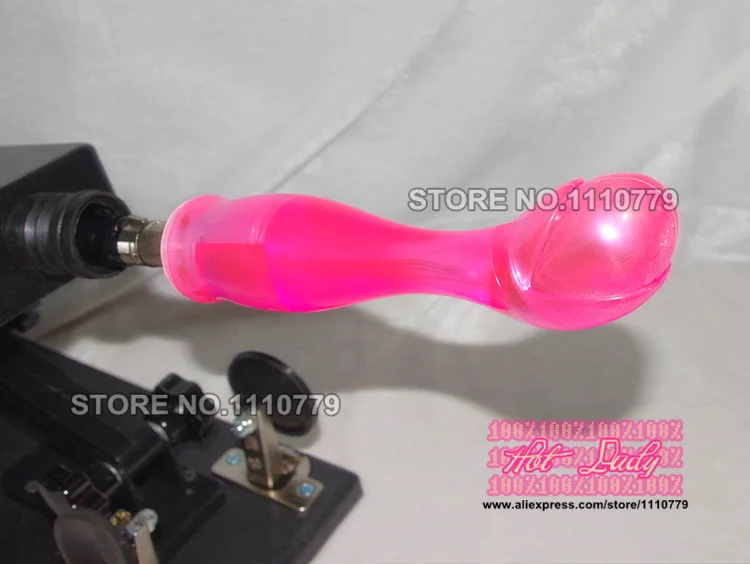 Фаллоимитатор с большой головкой в точку G для секс-машины изготовленный из
