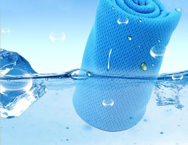 Полотенце для льда 9 цветов стойкое мгновенное охлаждение многоразовое холодное