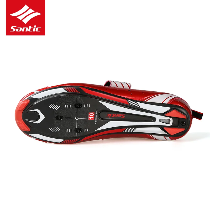 Мужская обувь для велоспорта Santic Pro Triathlon Racing, обувь для велоспорта, спортивная обувь для велоспорта с самоблокировкой, кроссовки, Zapatillas Ciclismo