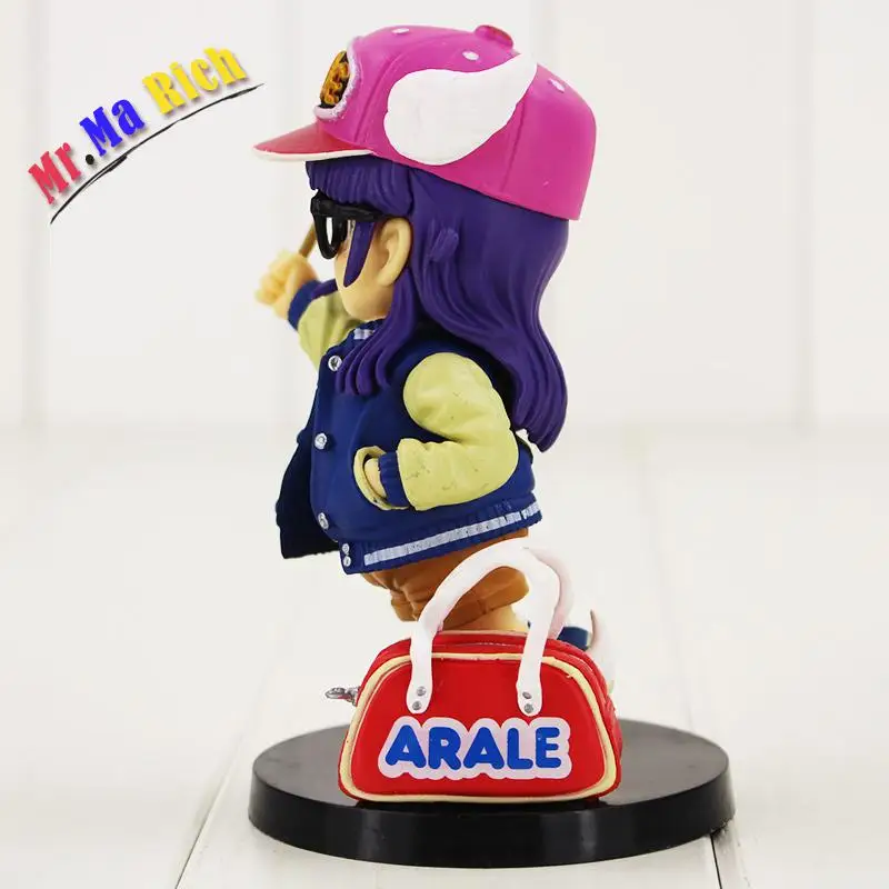 13 см аниме Dr. Slump Figura Arale ПВХ фигурка игрушка Con Il E Borsa Da Viaggio скульптура Гранде модельло Bambole|figure toy|dr. slumppvc toy |