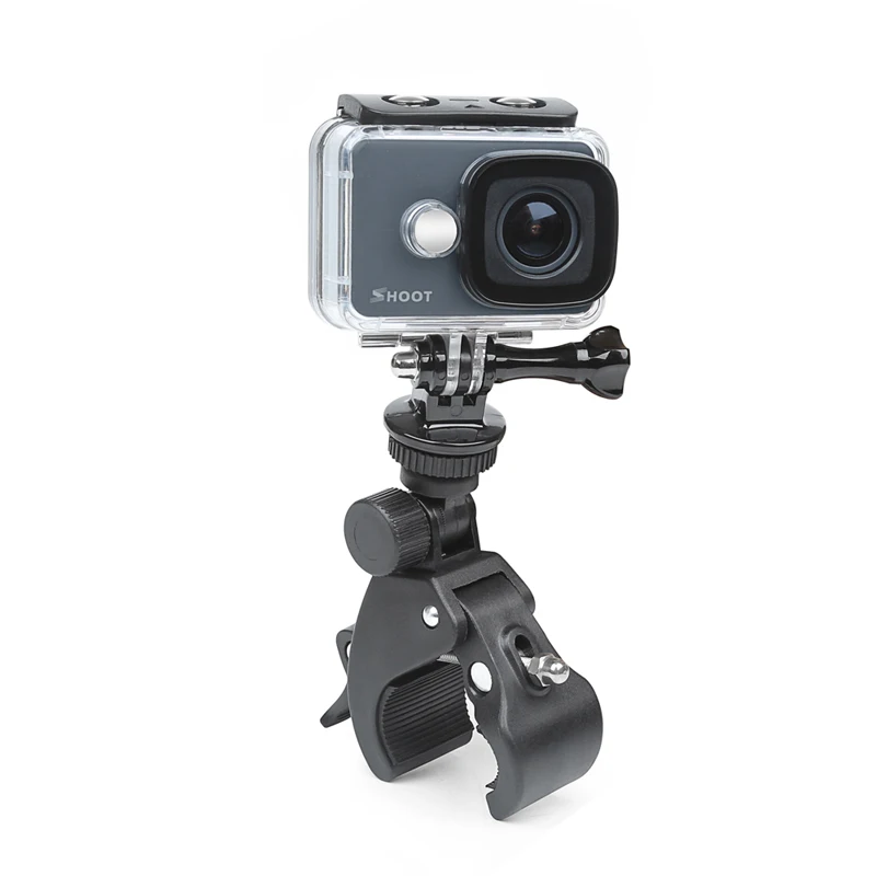 Снимать вращающийся руль велосипеда зажим для GoPro Hero 5 6 4 3 SJCAM SJ5000 К H9 Держатель