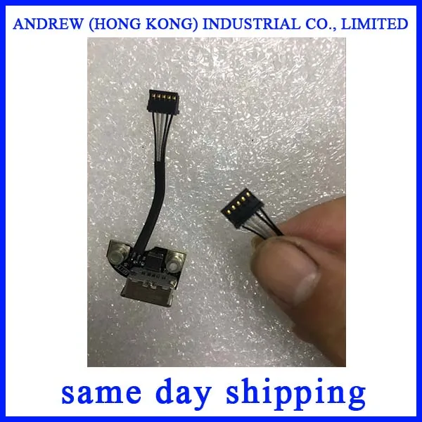10 шт./лот оригинальный 820 2565 A для MacBook Pro 13 &quot15&quot A1278 A1286 мощность DC Jack IN коннектор