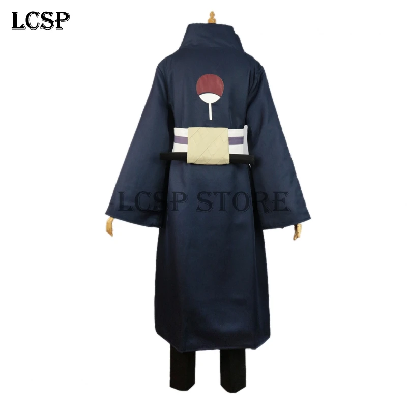 Костюм Наруто Учиха Обито LCSP японское аниме кимоно Униформа костюм