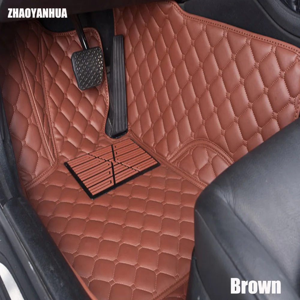 ZHAOYANHUA автомобильные коврики для Honda FIT CRV CR V HR Vezel 6D sepcial автомобильный Стайлинг