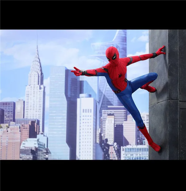 Марвел, Мстители, паук человек: Бальные Tom Holland супер герой фигурки игрушки