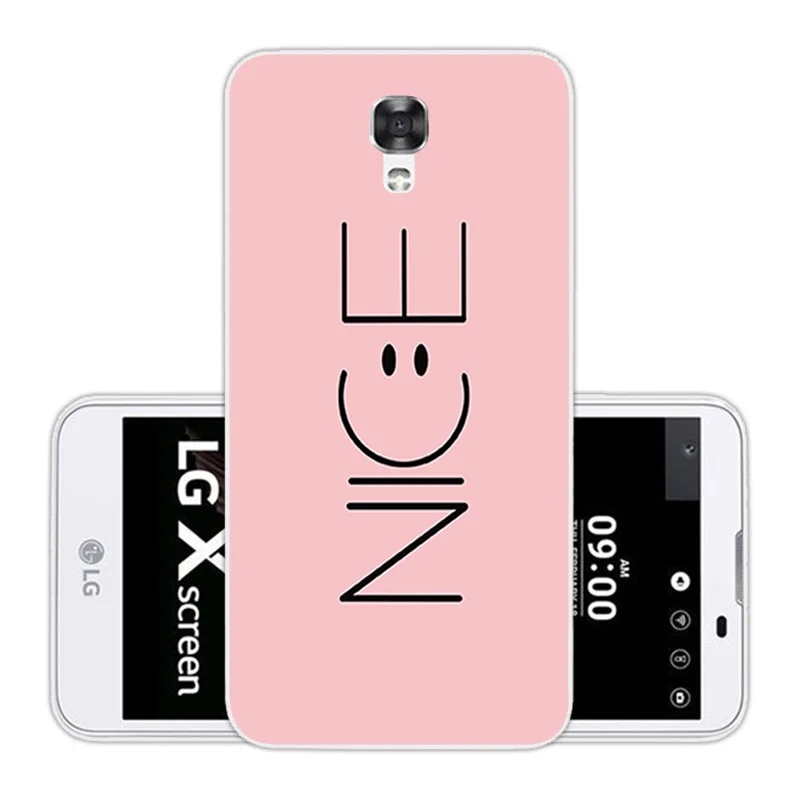 Для LG X чехол для экрана Роскошный футляр с камнями Чехол Мягкий силикон View / Screen