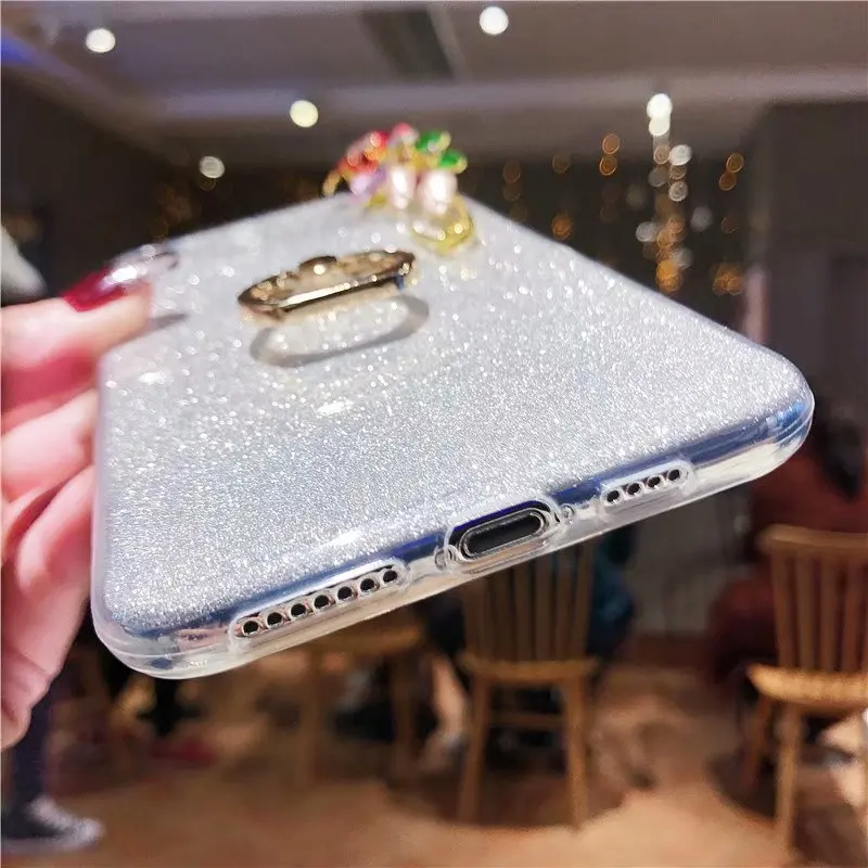 CBL для Apple iPhone 7 Plus 8 6 S чехол цветок мягкий пластик Coque X XS Max XR силиконовый 5 5S SE 4S