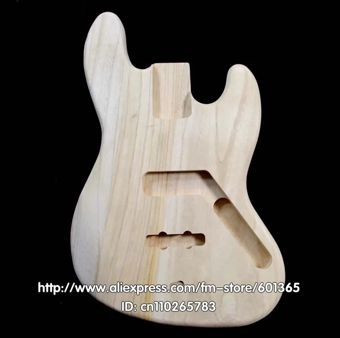 

Platane wood electric bass body electric bassr kit platane wood PJ-BASS style