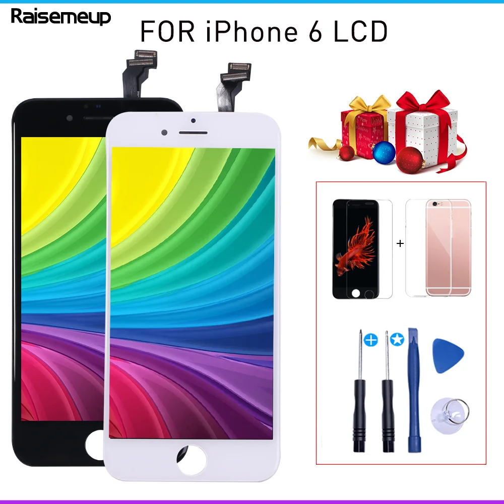 ЖК-дисплей с дигитайзером сенсорного экрана в сборе для iPhone 6 A1549 A1586 A1589 без битых