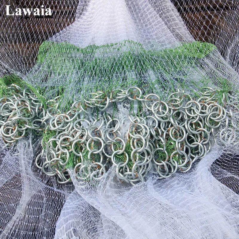 Lawaia ручная чугунная цепь работа рыболовные сети маленькая сетка