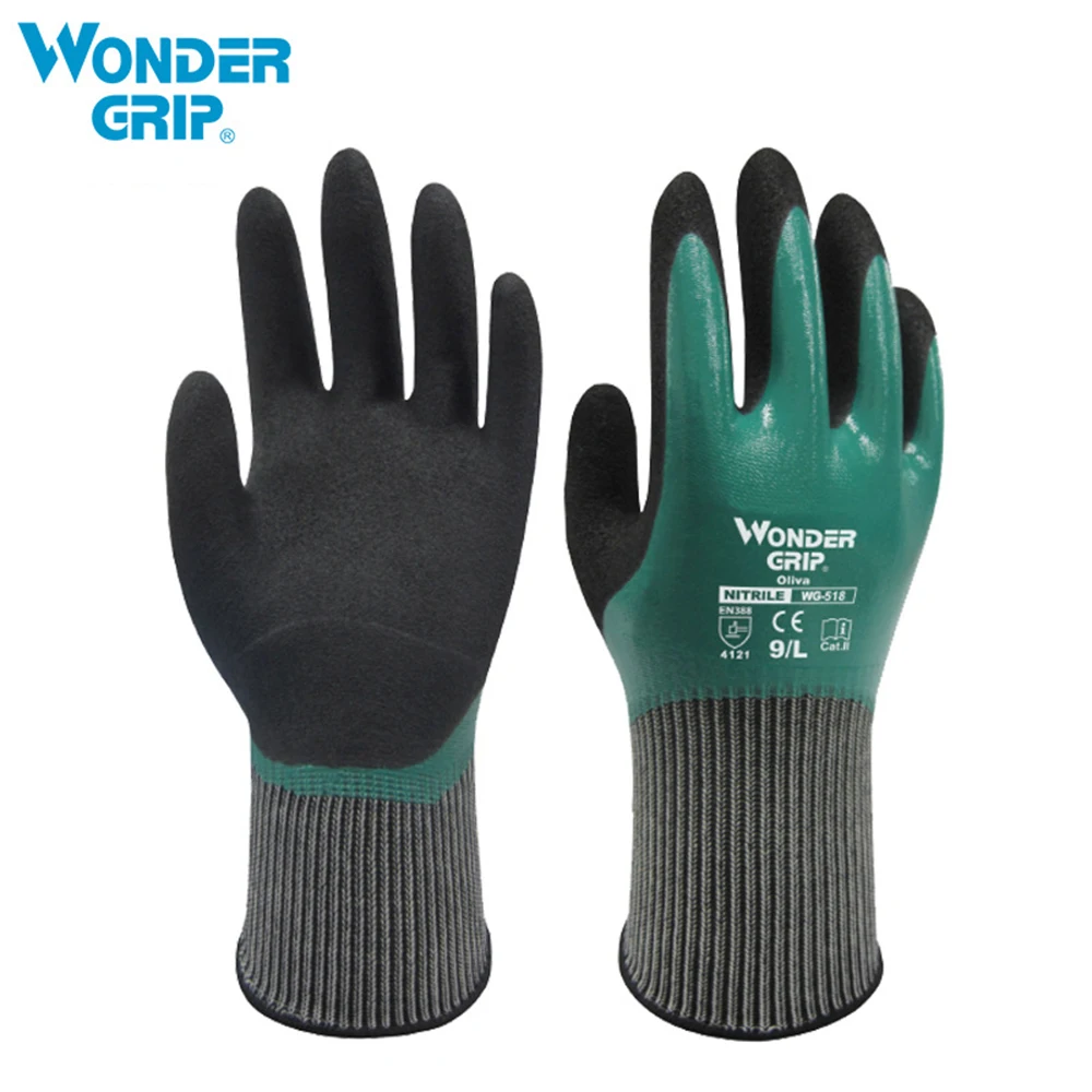 Wonder Grip термо плюс Coldproof рабочие перчатки двухслойный латекс с покрытием маслостойкость Садоводство рыболовные рабочие перчатки
