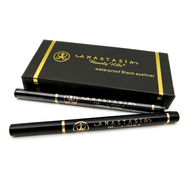 Жидкая Водонепроницаемая подводка для глаз Anastasia Beverly Hill карандаш Черная