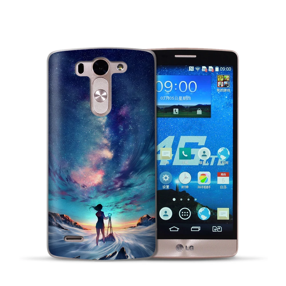 Красивый мультяшный чехол для телефона LG G4 G5 G6 X Power 2 Screen Q6 Q8 K4 K7 K8 K10 2017 милый Чехол