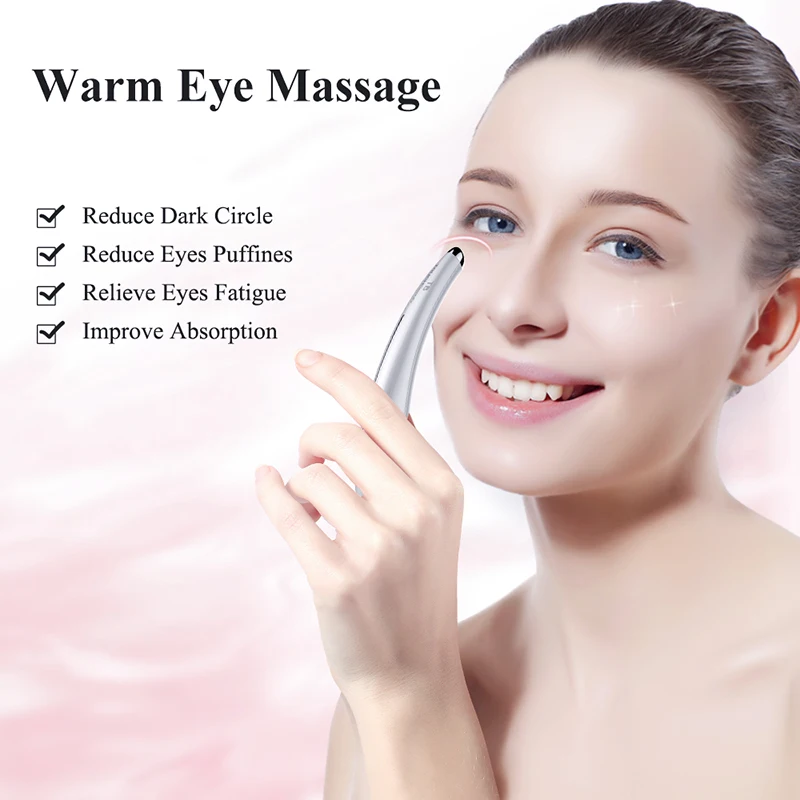 TOUCHBeauty Анти-возрастной массажер для глаз с высокочастотной вибрацией. Справляется с темными кругами и мимическими морщинками в области глаз Eye&Facial Device TB-1583