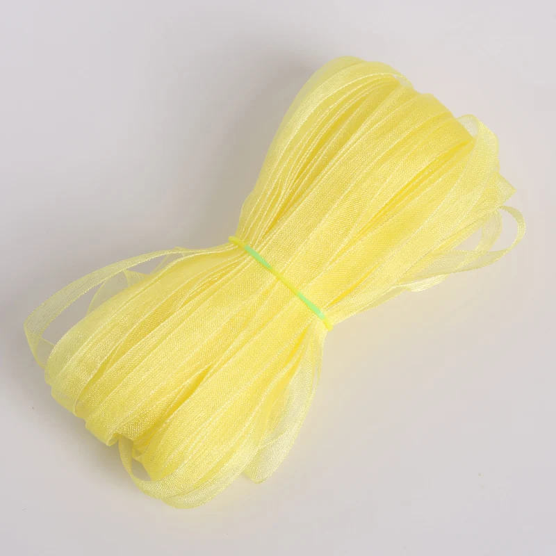 Ленты из органзы разных цветов ширина 6 мм 20 ярдов|organza ribbon|tape ribbonribbon ribbon |