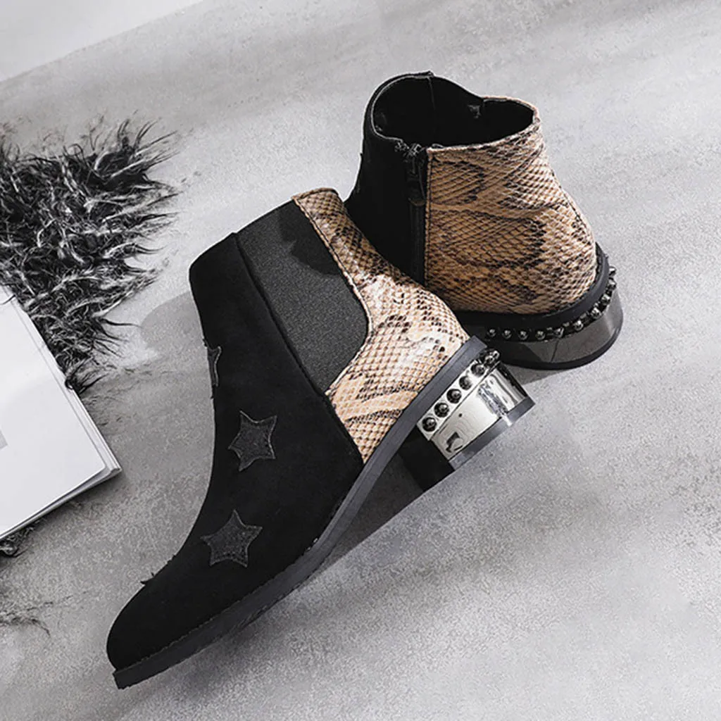 Осень 2019 г. Лидер продаж Новинка сезон осень-зима цветные сапоги на не сужающемся