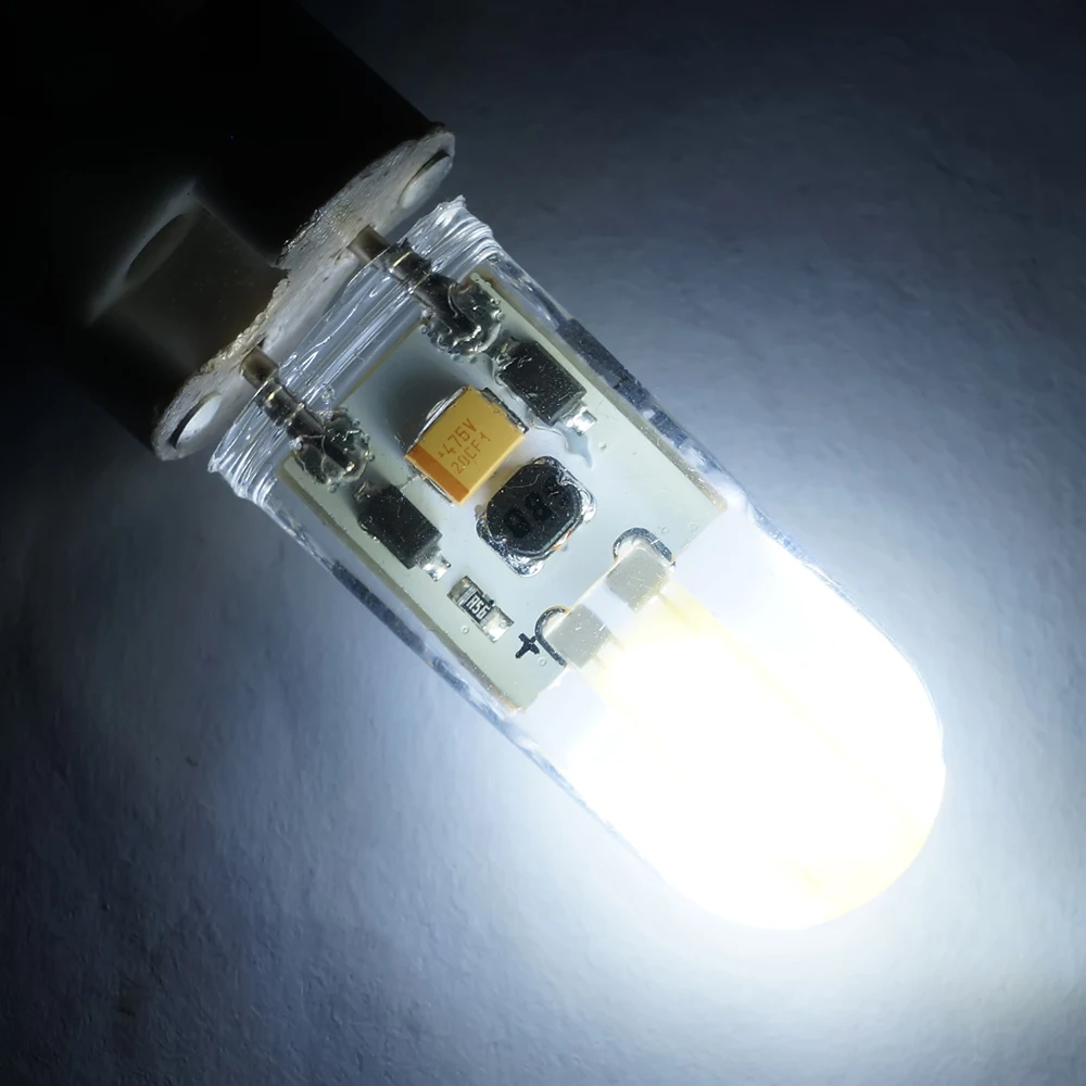 

Dimmable GY6.35 LED Lamp DC 12V Silicone LED COB Light Bulb 3W Replace Halogen Lighting White / Warm white