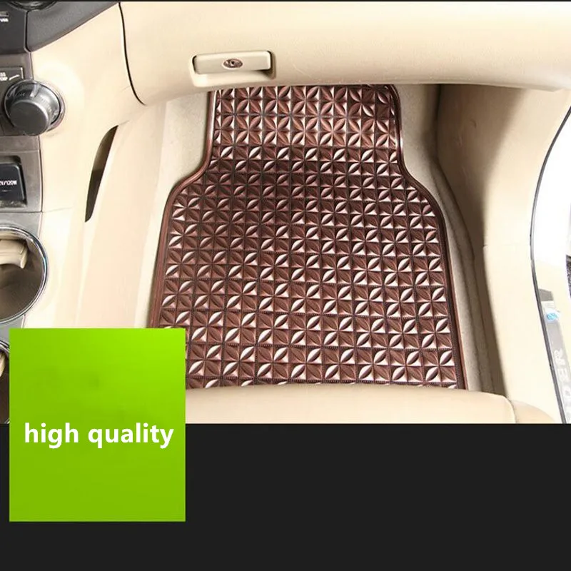 

Universal 5PCS Car Floor Mats Fit For Most of 5 Seats Cars Anti-Slip Mat Car Floor Mats Car Styling Floor Mats Accessories