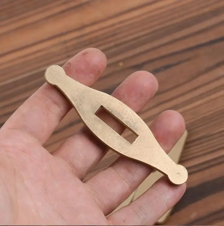 Рукоять DIY ручка ножа латунная Защита 2 размера дизайн большой охранник-1 шт. |
