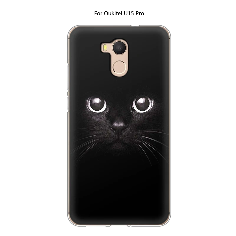Мягкий чехол JURCHEN для Oukitel U15 Pro s силиконовый мультяшный из ТПУ телефона милый 5