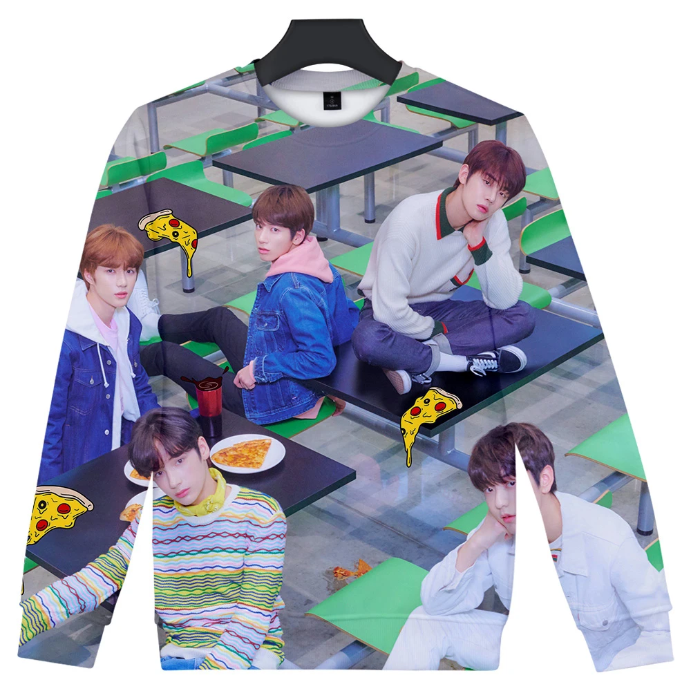 TOMORROW X TOGETHER Member SOOBIN cos/Популярная Повседневная футболка с длинными рукавами