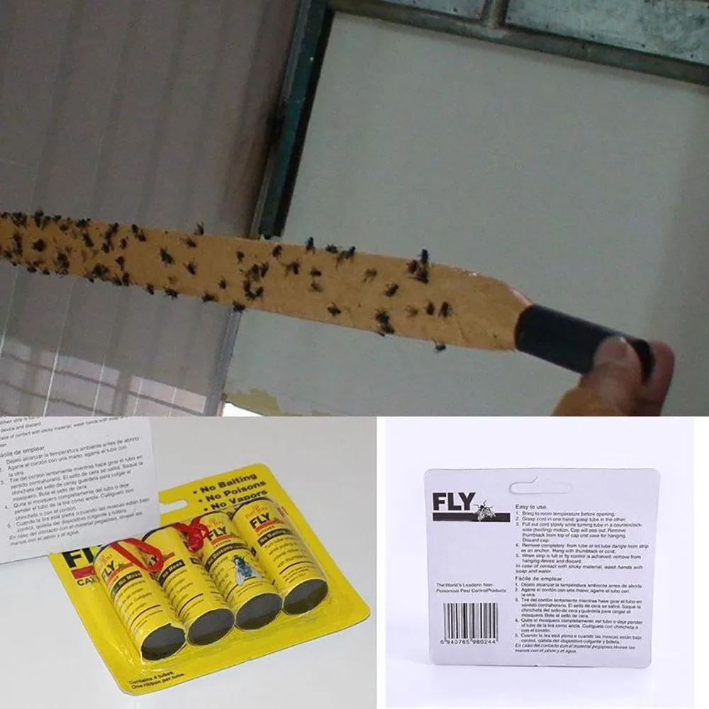 4 шт. клейкая ловушка для насекомых мух|Ловушки| |