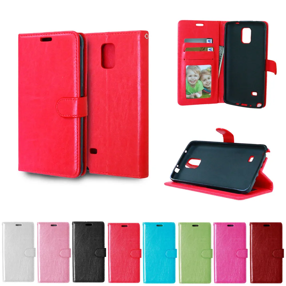 Флип чехол для Samsung Galaxy Note 4 Note4 N910t SM N910u N910v N910W8 фоторамка кожаный телефона|case