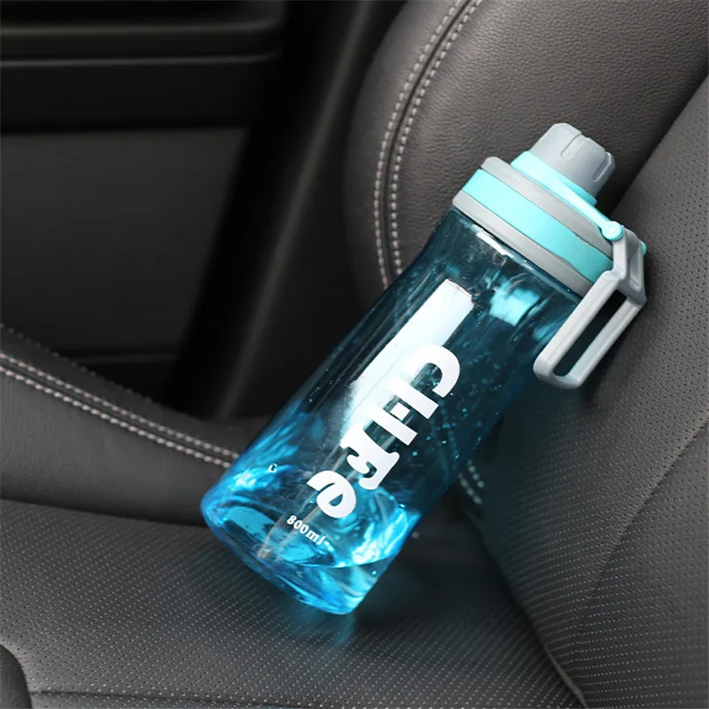 Большой Ёмкость 1L/2L Пластик бутылка для воды занятий спортом на открытом воздухе